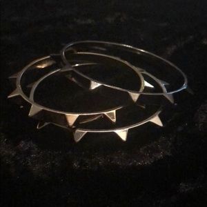 Set of 3 Metallic Bangles